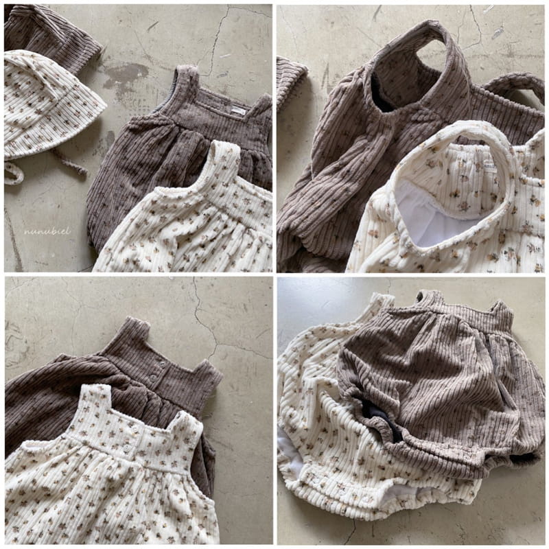NUNUBIEL - Korean Children Fashion - #Kfashion4kids - Minet Romper with Bonnet