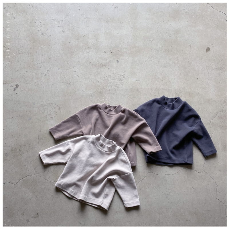 NUNUBIEL - Korean Children Fashion - #Kfashion4kids - Peach Turtleneck Tee