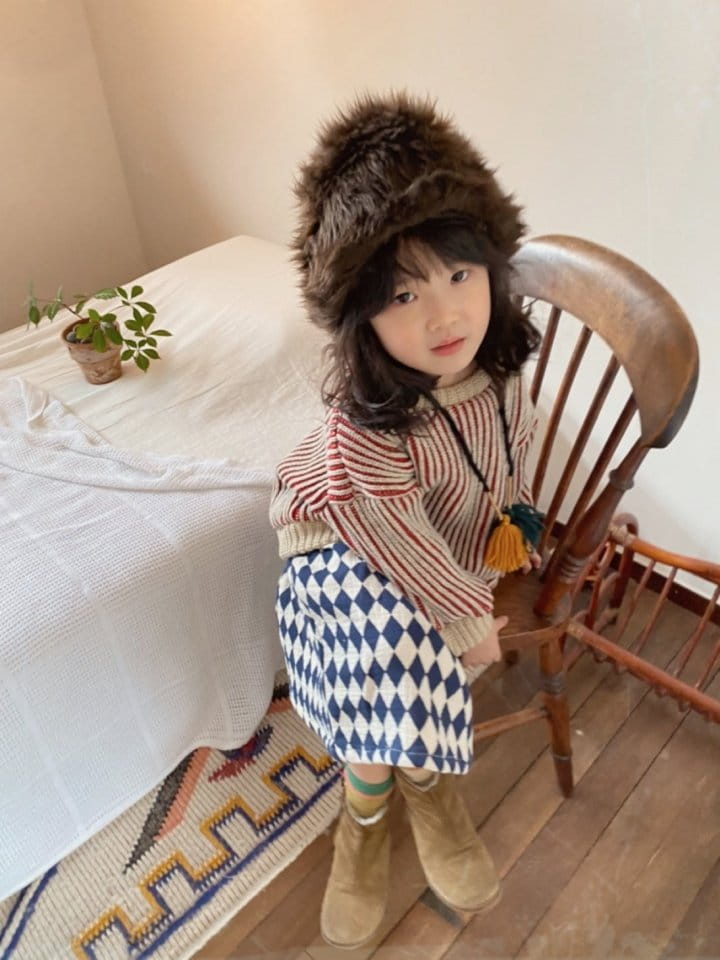 OJODEPAPA - Korean Children Fashion - #Kfashion4kids - Lijou Knit Tee - 10
