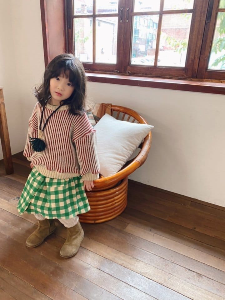 OJODEPAPA - Korean Children Fashion - #Kfashion4kids - Lijou Knit Tee - 2