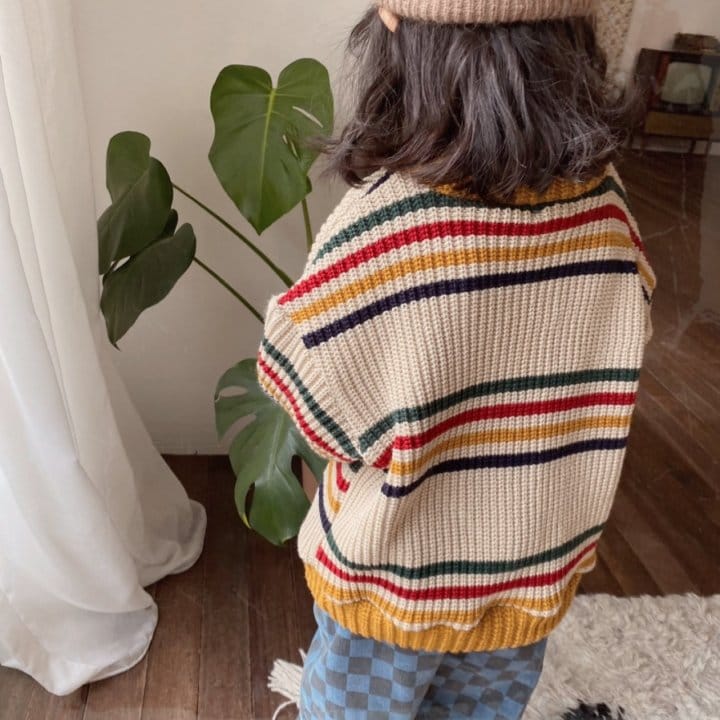 OJODEPAPA - Korean Children Fashion - #Kfashion4kids - Lijou Knit Tee - 4