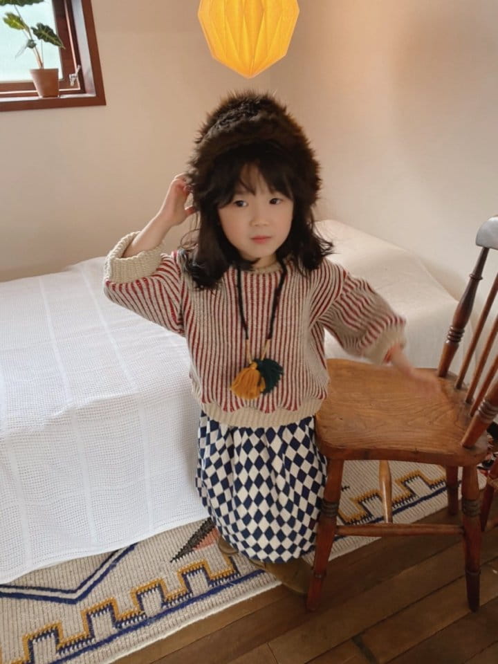OJODEPAPA - Korean Children Fashion - #Kfashion4kids - Lijou Knit Tee - 8