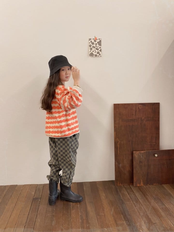 OJODEPAPA - Korean Children Fashion - #Kfashion4kids - Checker Board Pants - 10