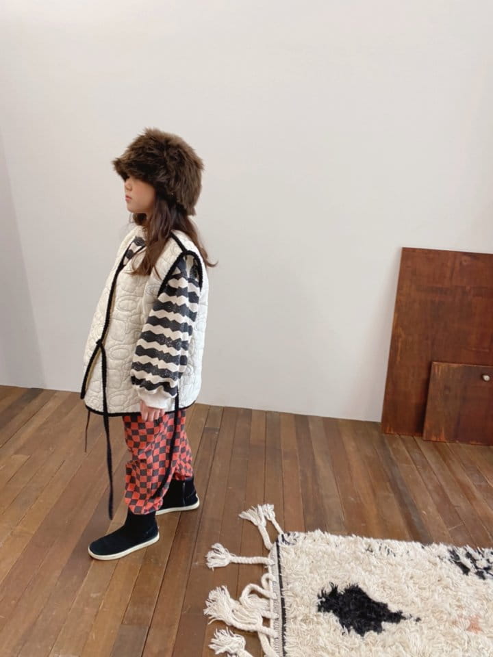 OJODEPAPA - Korean Children Fashion - #Kfashion4kids - Checker Board Pants - 12