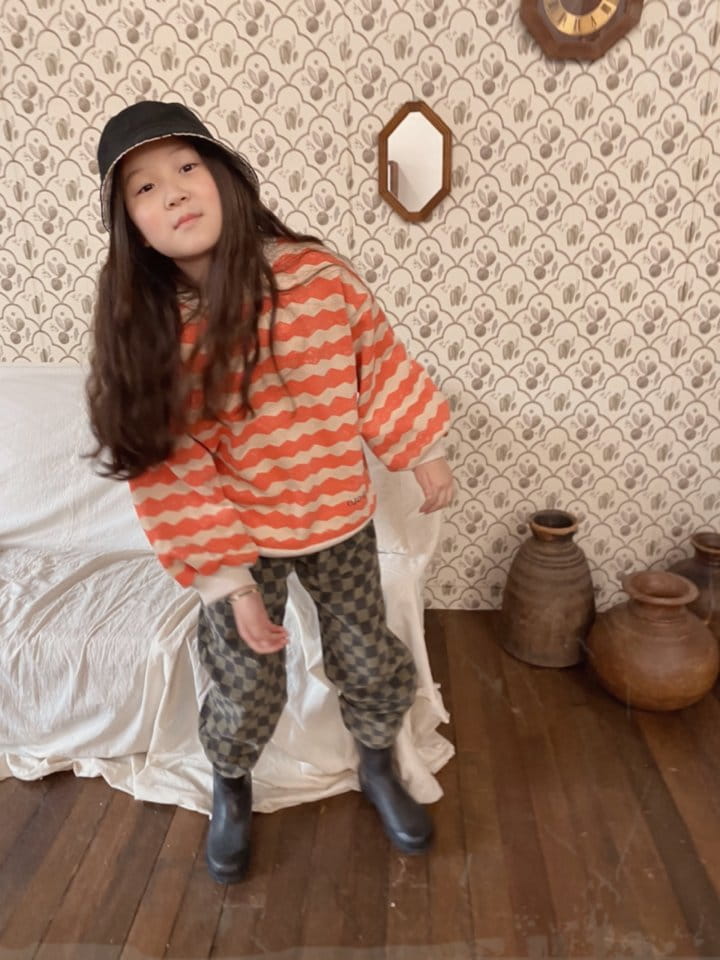 OJODEPAPA - Korean Children Fashion - #Kfashion4kids - Checker Board Pants - 5