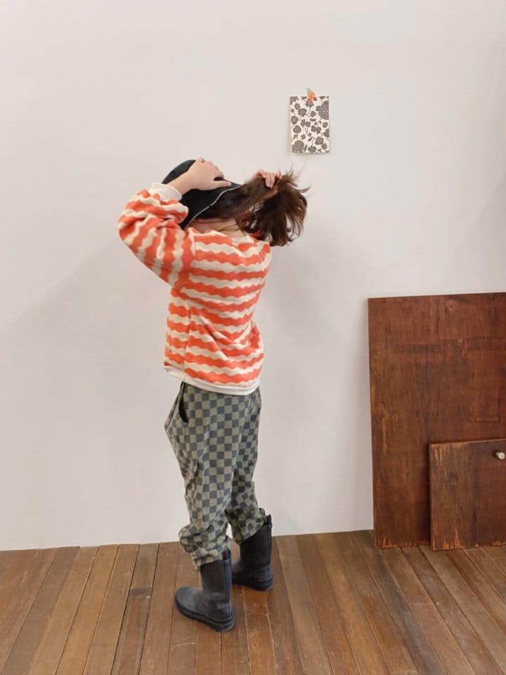 OJODEPAPA - Korean Children Fashion - #Kfashion4kids - Checker Board Pants - 8
