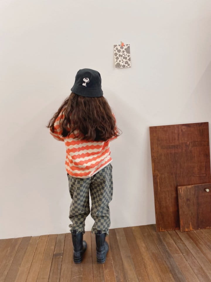 OJODEPAPA - Korean Children Fashion - #Kfashion4kids - Checker Board Pants - 9