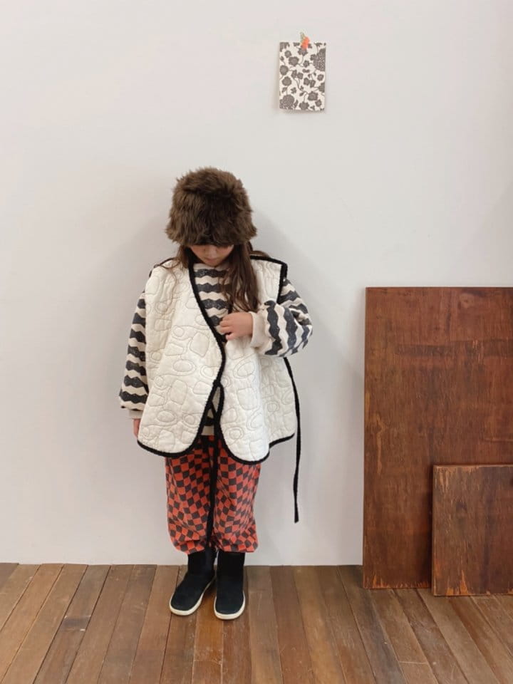 OJODEPAPA - Korean Children Fashion - #Kfashion4kids - Quilting Wrap Vest