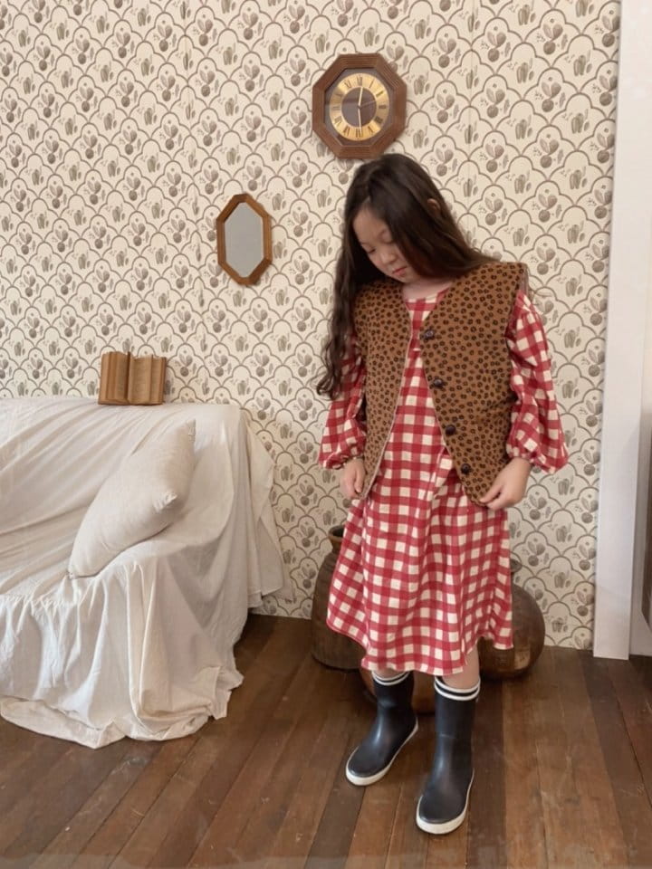 OJODEPAPA - Korean Children Fashion - #Kfashion4kids - Daisy Vest - 9