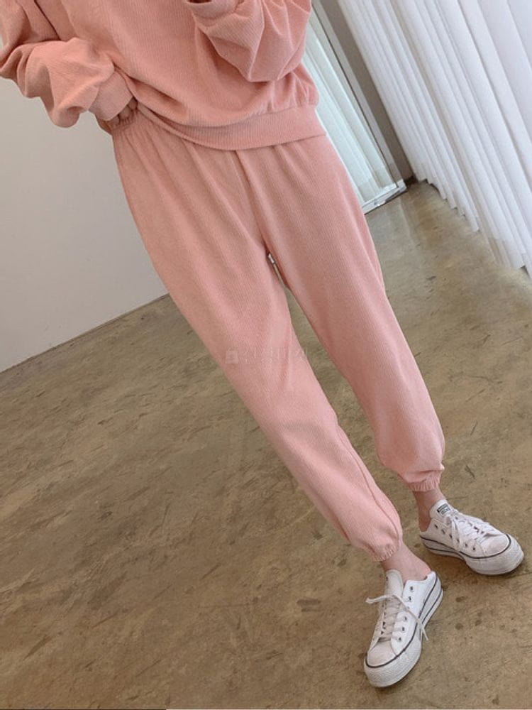 ON OFF - Korean Children Fashion - #Kfashion4kids - Bear Top Bottom Set