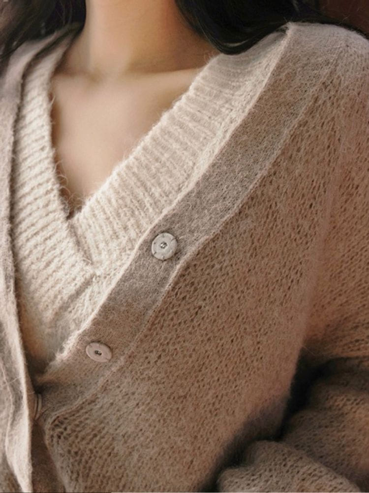 ON OFF - Korean Children Fashion - #Kfashion4kids - Mocha Cardigan - 2