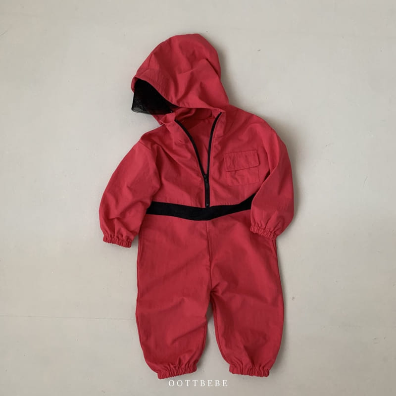 OOTT BEBE - Korean Children Fashion - #Kfashion4kids - Squid Game Jumpsuit - 2