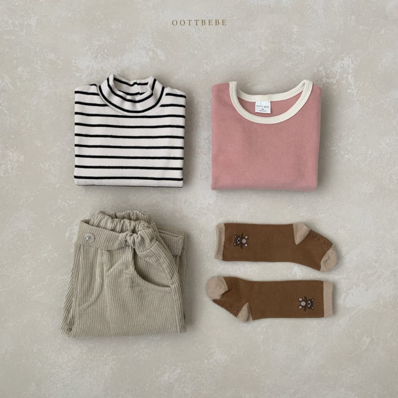 OOTT BEBE - Korean Children Fashion - #Kfashion4kids - Oh Turtleneck 1+1 Tee - 11