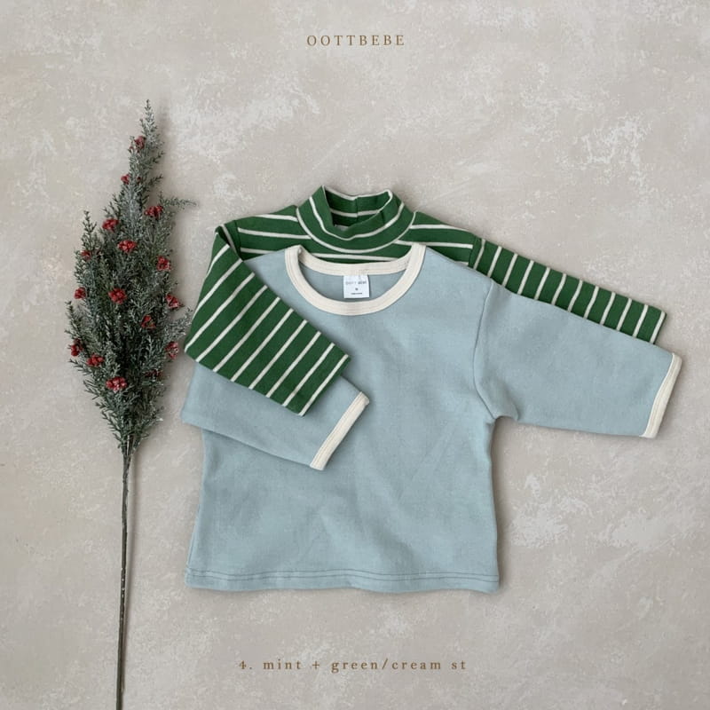 OOTT BEBE - Korean Children Fashion - #Kfashion4kids - Oh Turtleneck 1+1 Tee - 8