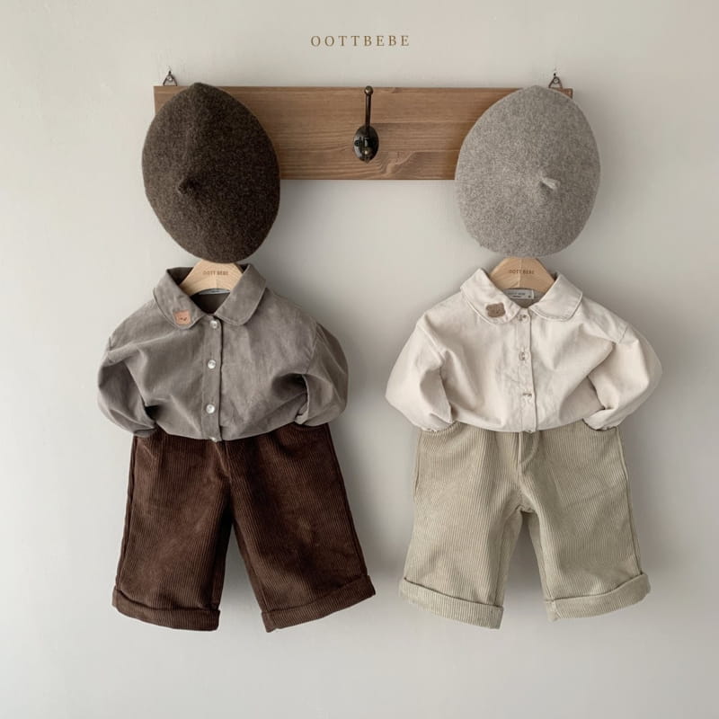 OOTT BEBE - Korean Children Fashion - #Kfashion4kids - Corduroy Pants