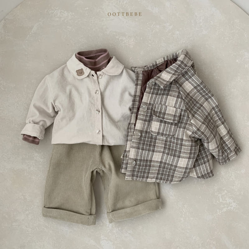 OOTT BEBE - Korean Children Fashion - #Kfashion4kids - Corduroy Pants - 10