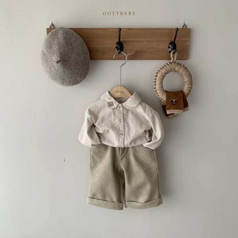 OOTT BEBE - Korean Children Fashion - #Kfashion4kids - Corduroy Pants - 4