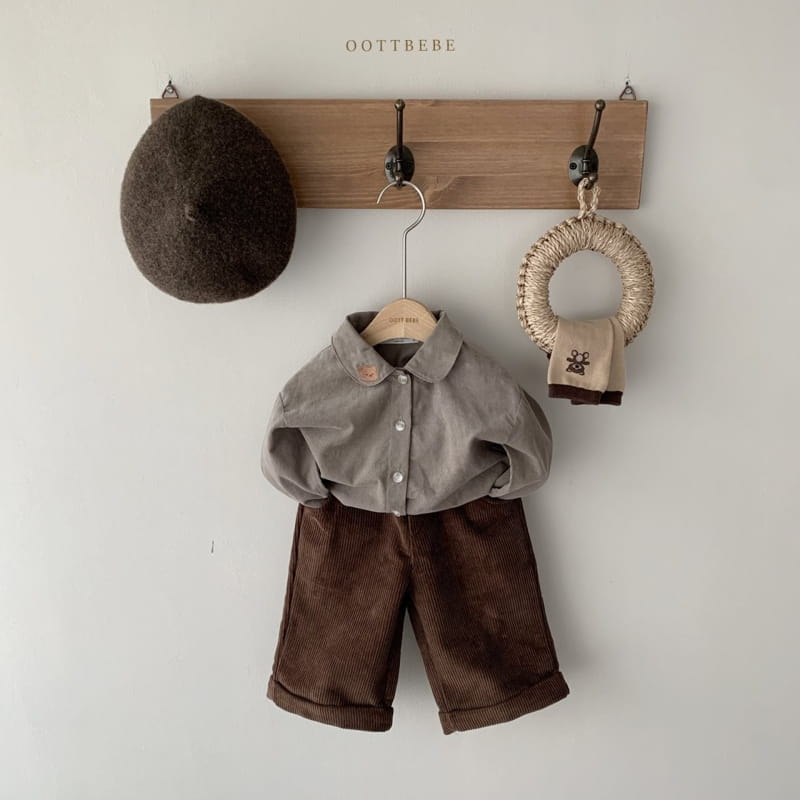 OOTT BEBE - Korean Children Fashion - #Kfashion4kids - Corduroy Pants - 5