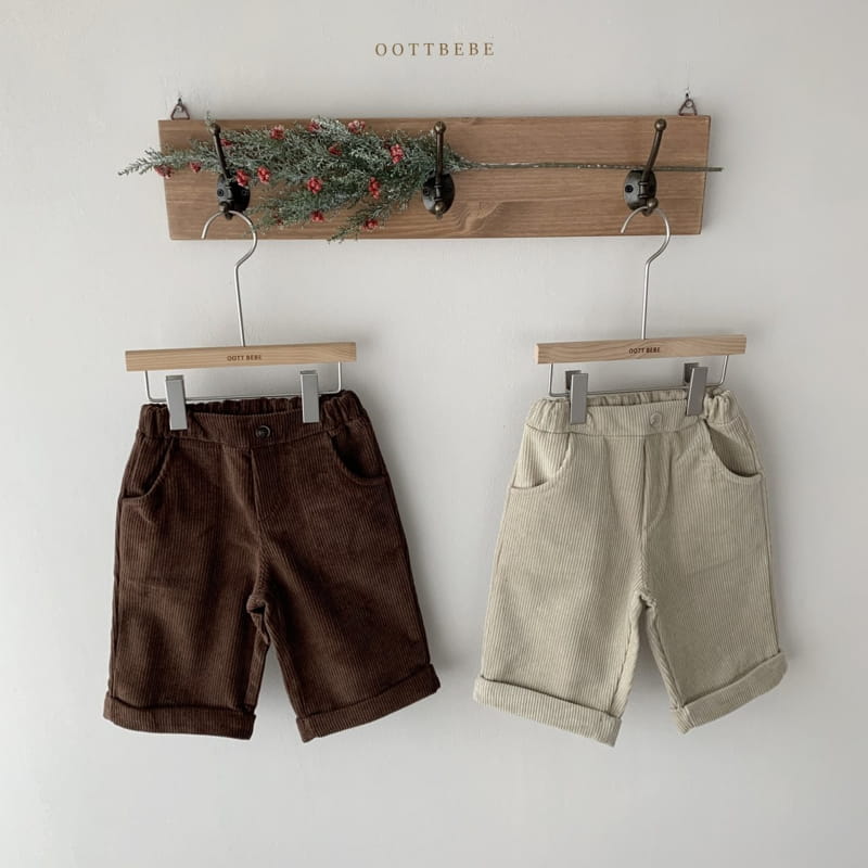 OOTT BEBE - Korean Children Fashion - #Kfashion4kids - Corduroy Pants - 7