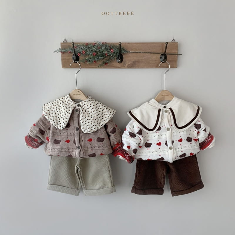 OOTT BEBE - Korean Children Fashion - #Kfashion4kids - Rib Collar Blouse - 12