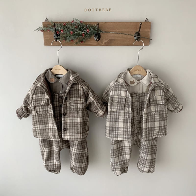OOTT BEBE - Korean Children Fashion - #Kfashion4kids - Mood Quilting Jacket - 5