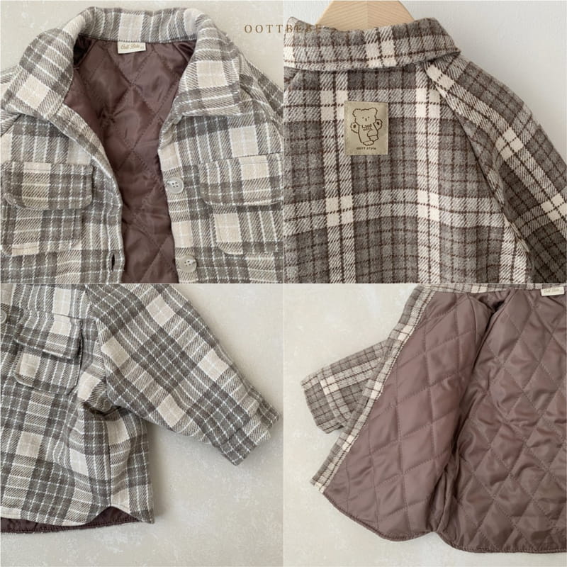 OOTT BEBE - Korean Children Fashion - #Kfashion4kids - Mood Quilting Jacket - 6
