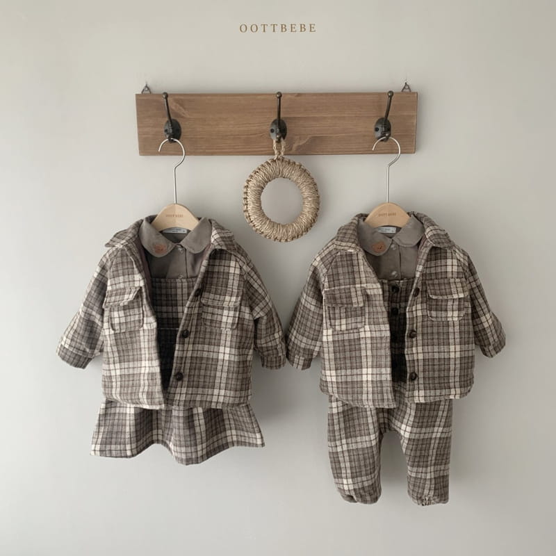 OOTT BEBE - Korean Children Fashion - #Kfashion4kids - Mood Dungarees Overalls - 11