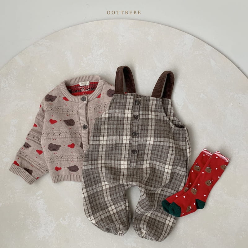 OOTT BEBE - Korean Children Fashion - #Kfashion4kids - Mood Dungarees Overalls - 7