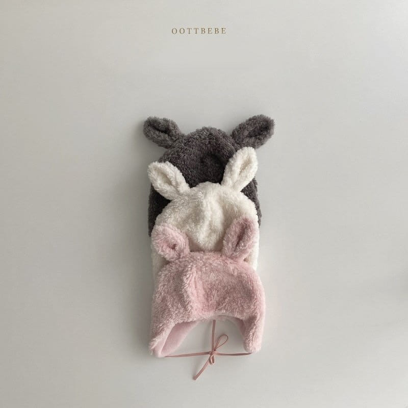 OOTT BEBE - Korean Children Fashion - #Kfashion4kids - Rabbit Fluffy Hat - 6