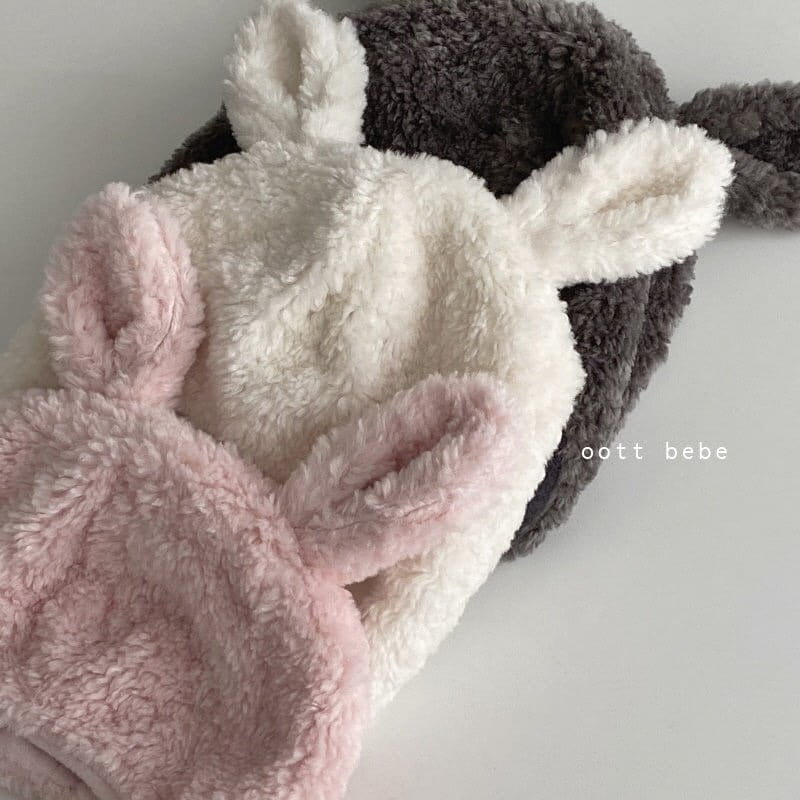 OOTT BEBE - Korean Children Fashion - #Kfashion4kids - Rabbit Fluffy Hat - 7