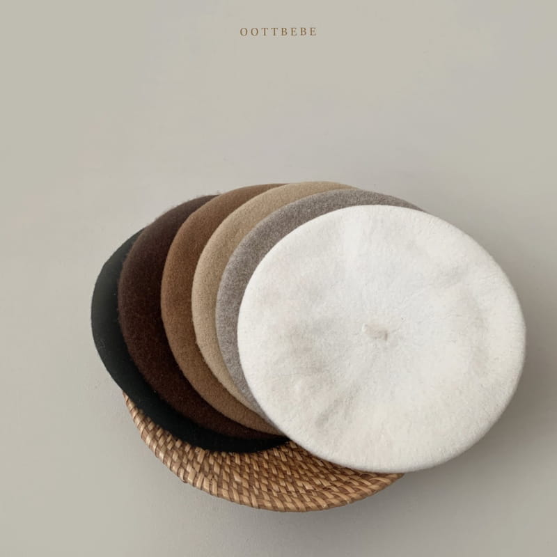 OOTT BEBE - Korean Children Fashion - #Kfashion4kids - Winter Wool Beret Hat - 2