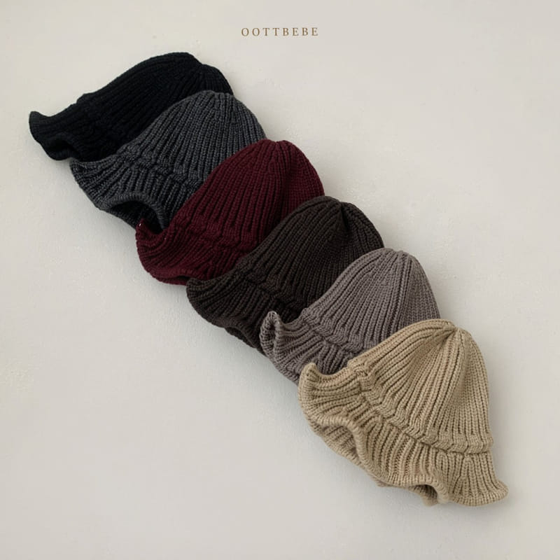 OOTT BEBE - Korean Children Fashion - #Kfashion4kids - Knit Bucket Hat