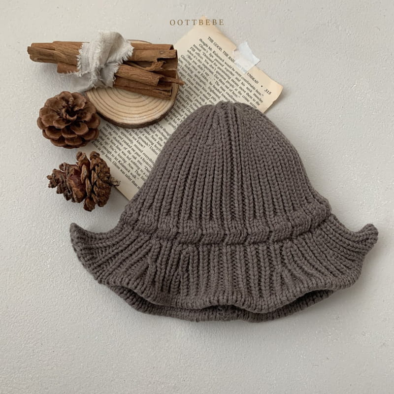 OOTT BEBE - Korean Children Fashion - #Kfashion4kids - Knit Bucket Hat - 10