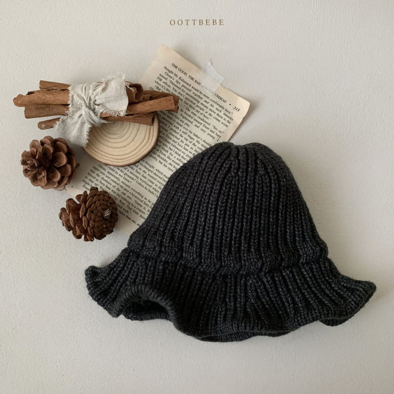 OOTT BEBE - Korean Children Fashion - #Kfashion4kids - Knit Bucket Hat - 11