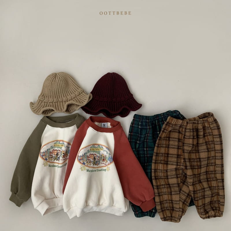 OOTT BEBE - Korean Children Fashion - #Kfashion4kids - Knit Bucket Hat - 3