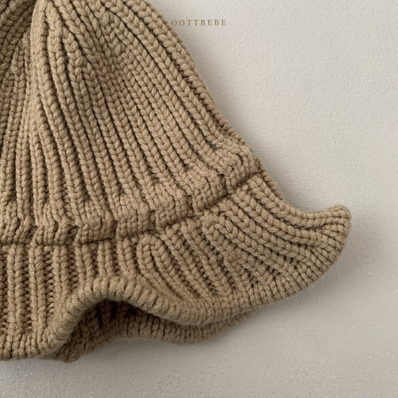 OOTT BEBE - Korean Children Fashion - #Kfashion4kids - Knit Bucket Hat - 7