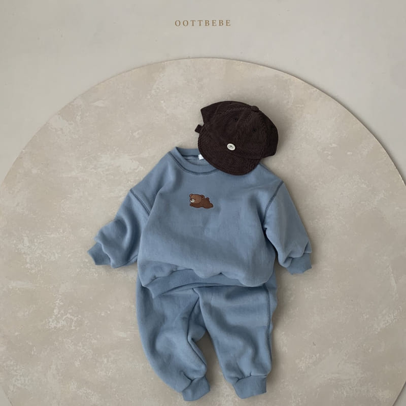 OOTT BEBE - Korean Children Fashion - #Kfashion4kids - Corduroy Button Ball Cap - 12