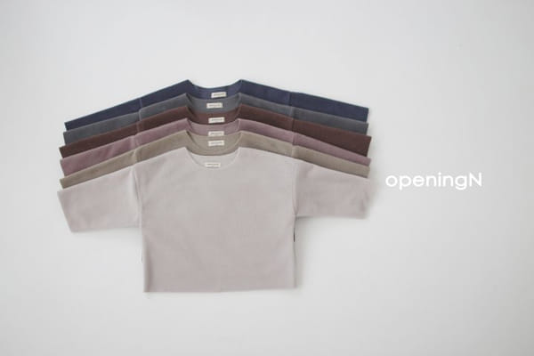 OPENING & - Korean Children Fashion - #Kfashion4kids - Fleece Tee