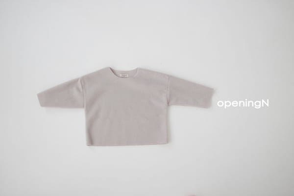 OPENING & - Korean Children Fashion - #Kfashion4kids - Fleece Tee - 3
