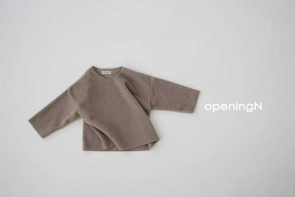 OPENING & - Korean Children Fashion - #Kfashion4kids - Fleece Tee - 4