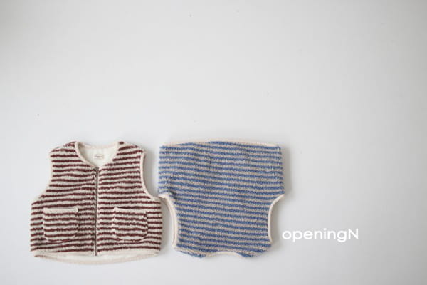 OPENING & - Korean Children Fashion - #Kfashion4kids - Stripe Vest