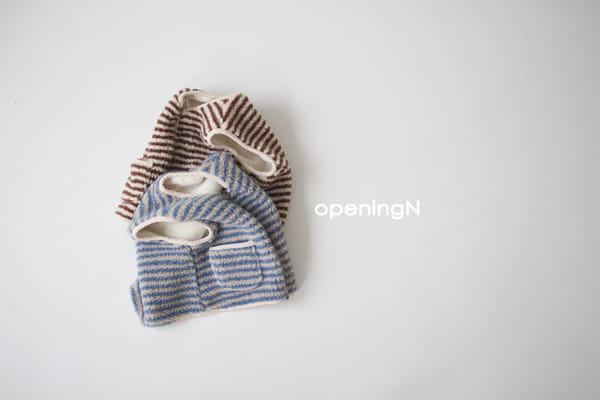 OPENING & - Korean Children Fashion - #Kfashion4kids - Stripe Vest - 4