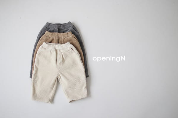 OPENING & - Korean Children Fashion - #Kfashion4kids - Basic Golden Pants