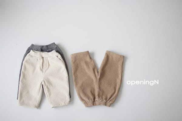 OPENING & - Korean Children Fashion - #Kfashion4kids - Basic Golden Pants - 10