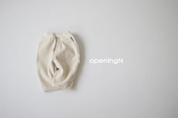 OPENING & - Korean Children Fashion - #Kfashion4kids - Basic Golden Pants - 2
