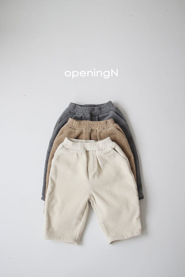 OPENING & - Korean Children Fashion - #Kfashion4kids - Basic Golden Pants - 4