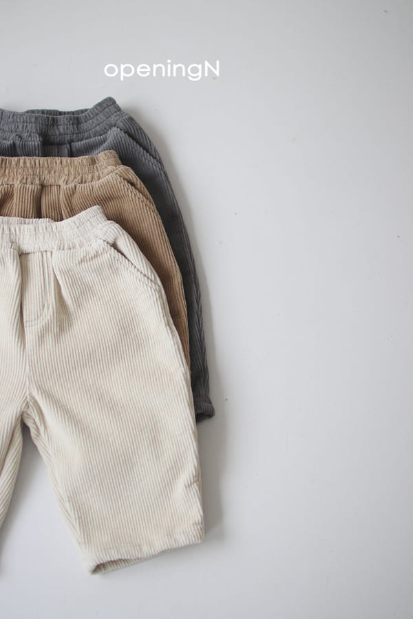 OPENING & - Korean Children Fashion - #Kfashion4kids - Basic Golden Pants - 6