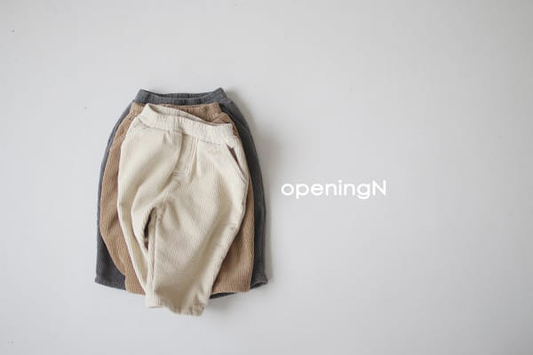 OPENING & - Korean Children Fashion - #Kfashion4kids - Basic Golden Pants - 8