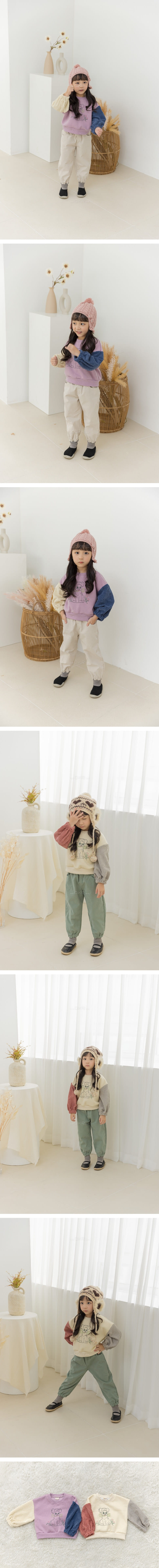 ORANGE MOM - Korean Children Fashion - #Kfashion4kids - Ribbon Puppy Sweatshirt