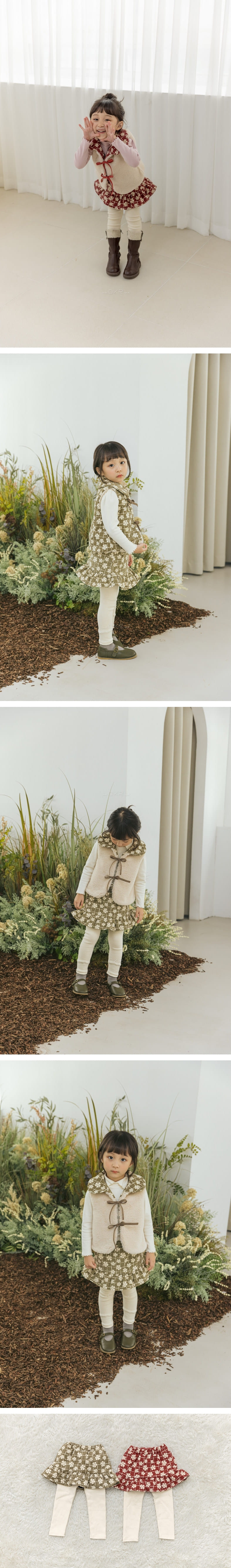 ORANGE MOM - Korean Children Fashion - #Kfashion4kids - Clover Skirt Leggings